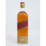 Johnnie Walker red label old scotch whisky 26 2/3 floz 70% proof