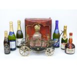 Seven bottles of alcohol comprising Canton Ginger liqueur 500ml20% vol,