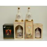 Four Bell's Whisky bells, 2 x 75cl ans 2 x 50cl, Famous Grouse, 70cl, 40% vol,