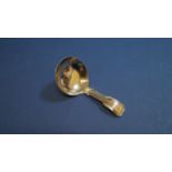 A George III silver caddy spoon, by Joseph Wilmore, B irmingham 1817, 7.2cm.