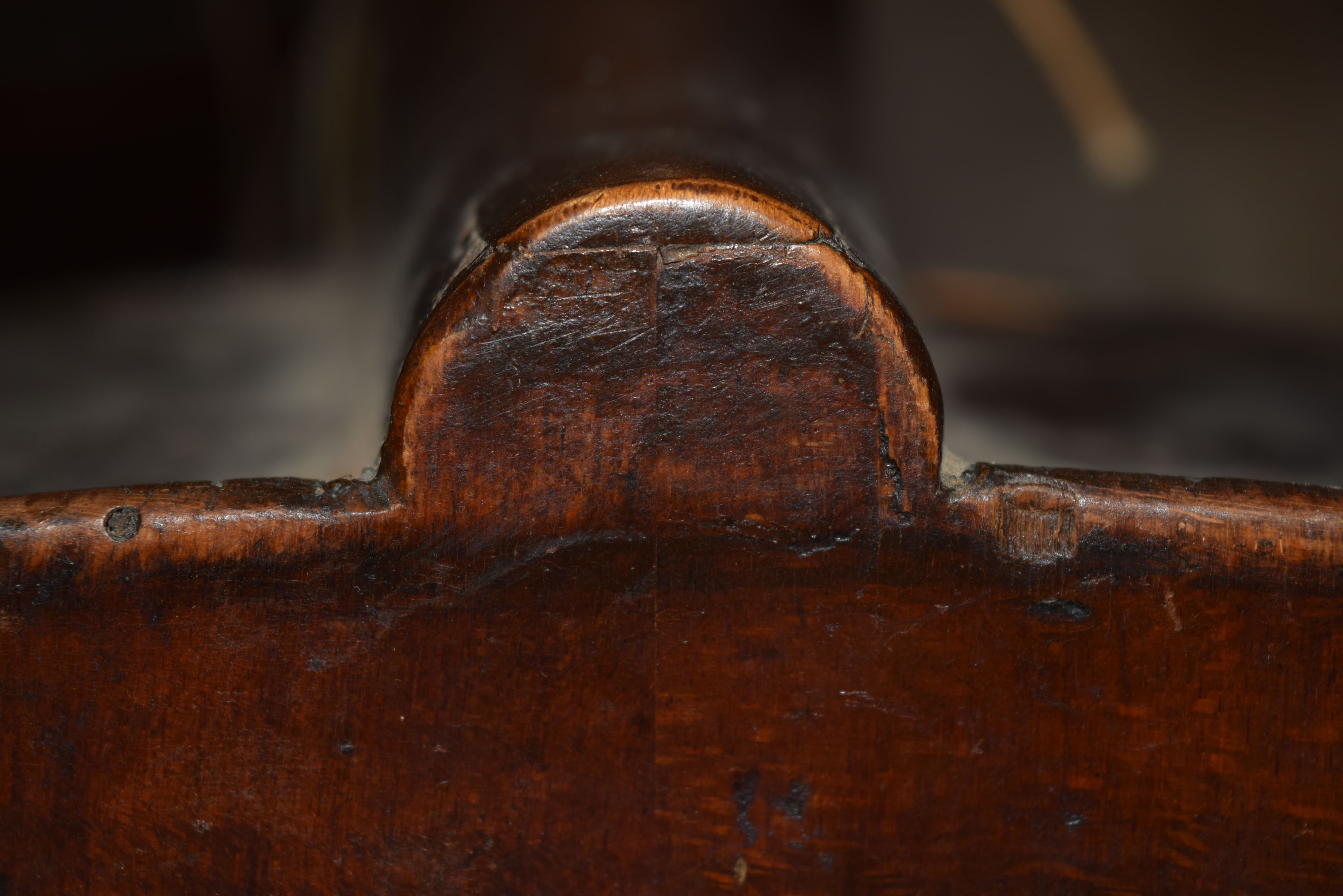 An antique Continental cello, with 27 inch back. - Image 4 of 4