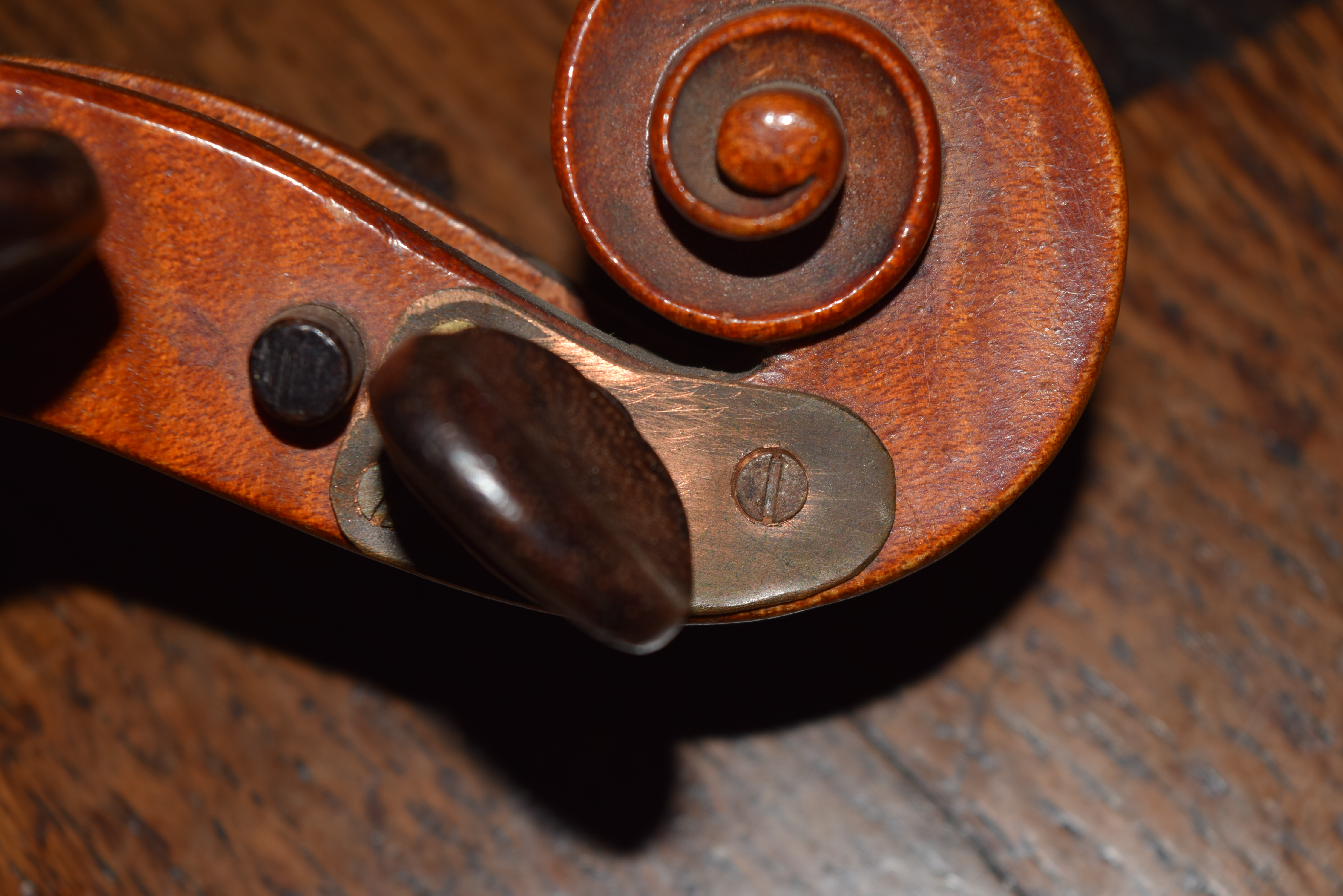 A good Victorian violin, by Walter H Mayson, signed on label, - Image 6 of 19