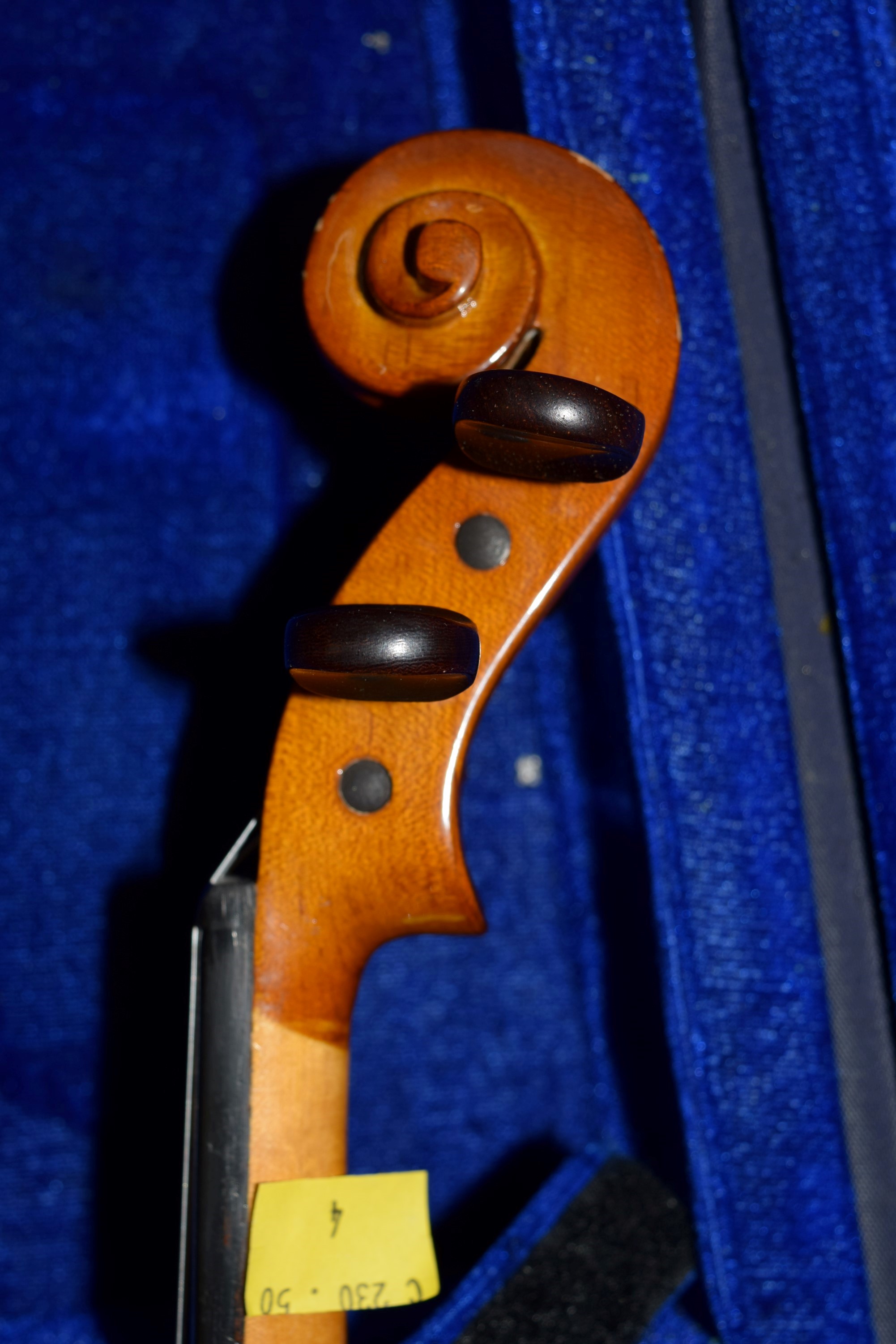 A Stentor Student violin, with 13 inch back, in padded case with bow. - Image 5 of 6