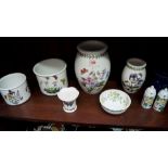 A small quantity of Portmeirion 'Botanic Garden' pattern items.