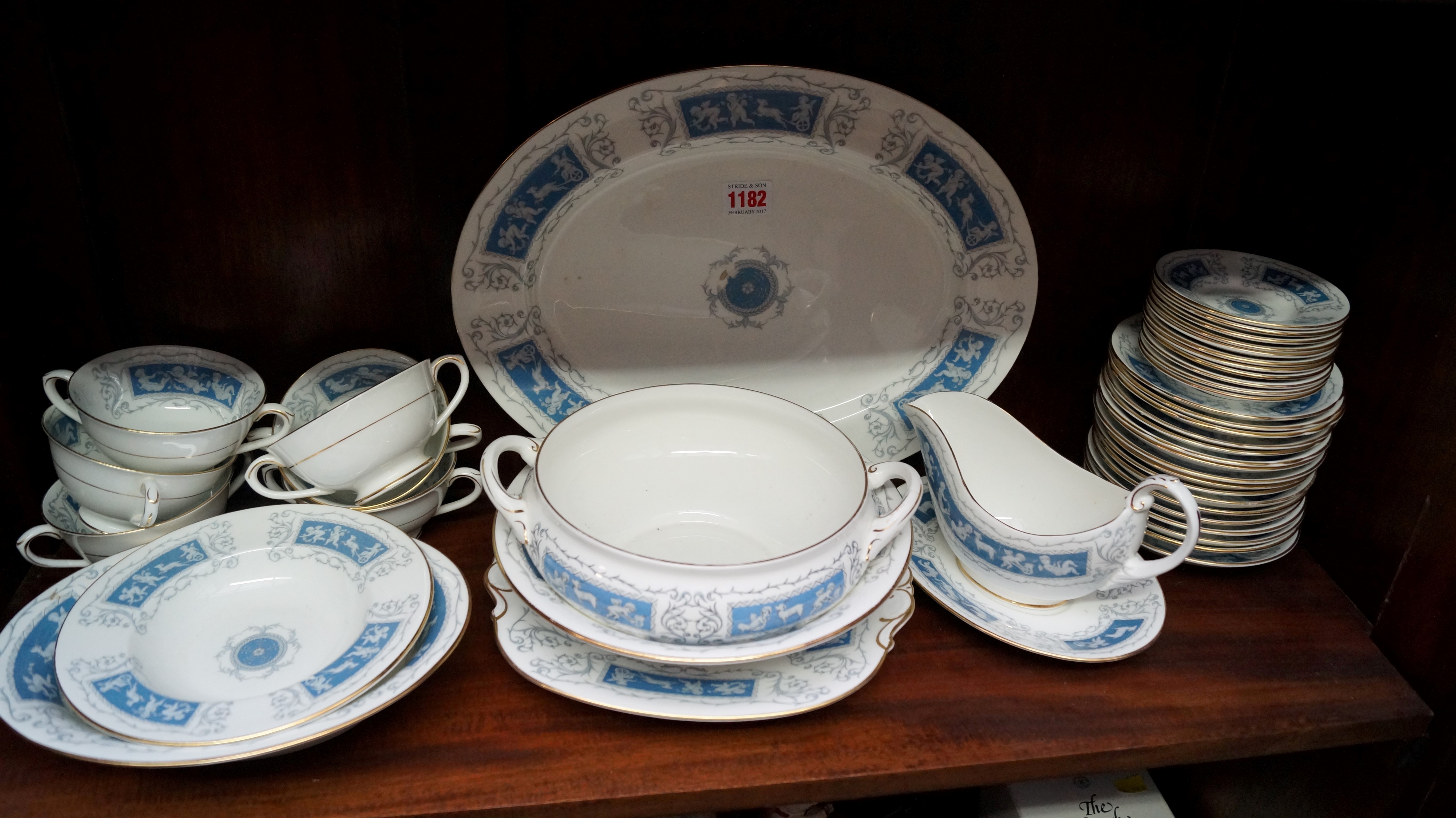 A Coalport 'Revelry' pattern part tea and dinner service. - Image 2 of 2