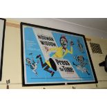 Film Poster: a Norman Wisdom 'Press for Time' poster, 75.5 x 101cm.