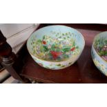 A set of four Worcestershire Fine Art & Ceramics porcelain bowls of 'The Seasons',