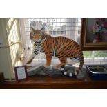 A Connoisseur of Malvern Limited Edition Royal Bengal porcelain tiger, No.10/25, 53.