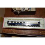 A Rivarossi OO gauge Orient Express coach, boxed.