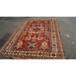 A modern Caucasian design rug,