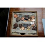 A collection of 18th century and later GB coins and tokens; together with some Continental coins.