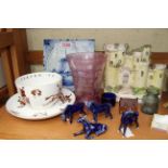 A mixed lot of ceramics, to include a Royal Worcester cup and saucer.