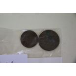 Coins: thrity-three various International coins circa 1816-1966.