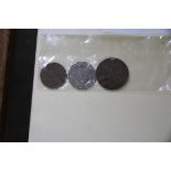 Coins: nine various Central Asian coins.