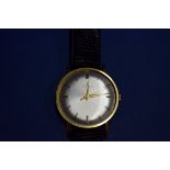 A 1960s Juvenia gold filled gentleman's mechanical wristwatch,