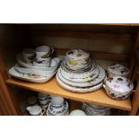 A collection of Royal Worcester 'Evesham' pattern dinnerwares;