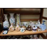 A collection of English and Continental pottery and porcelain,