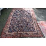 A late 19th/ early 20th century Persian Qashgai rug,