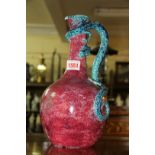 A Victorian Royal Worcester dragon ewer, circa 1860s, in the Aesthetic style, 29cm high.
