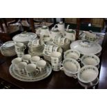 A Royal Doulton 'Tapestry' pattern tea and dinner service.