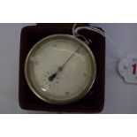 A vintage stopwatch, in case.