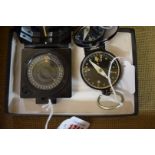 Two folding pocket compasses, one inscribed 'Busch, 52693, DRGM'; the other inscribed 'TG Co Ltd,