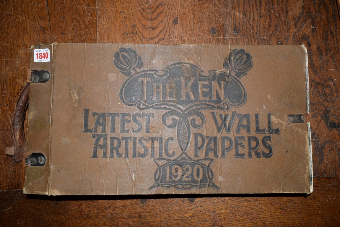 The Ken 'Latest Artistic Wallpapers 1920'. - Image 3 of 45