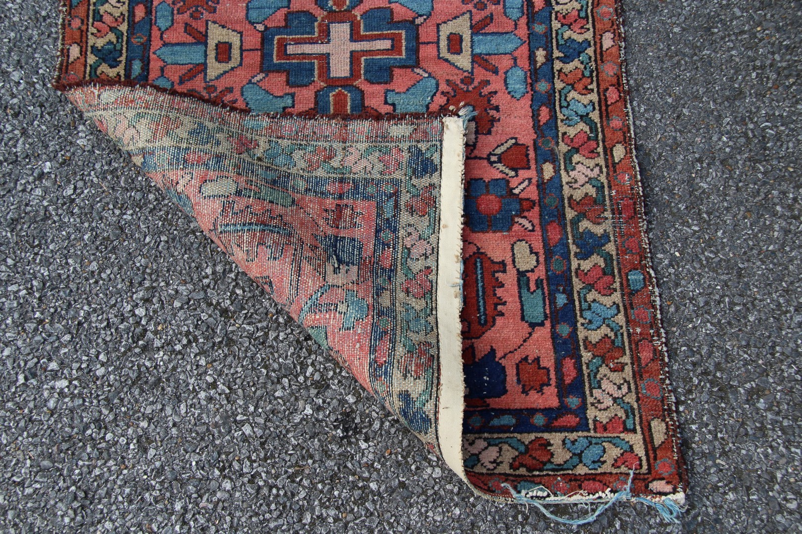 A fragmented North West Persian long runner; together with a small Hamadan mat, largest 369 x 81cm. - Image 30 of 32
