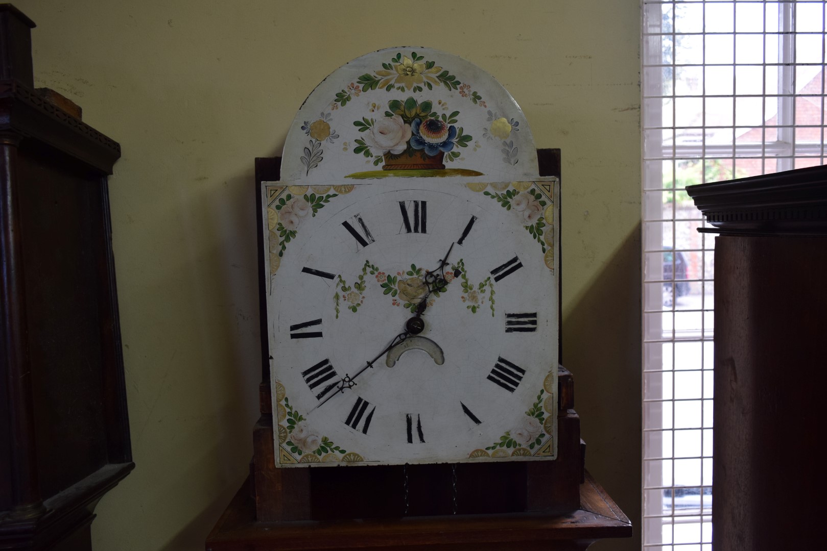 An early 19th century oak and mahogany crossbanded 30 hour longcase clock, - Image 36 of 75