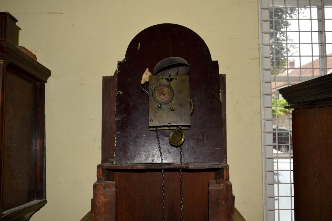 An early 19th century oak and mahogany crossbanded 30 hour longcase clock, - Image 60 of 75