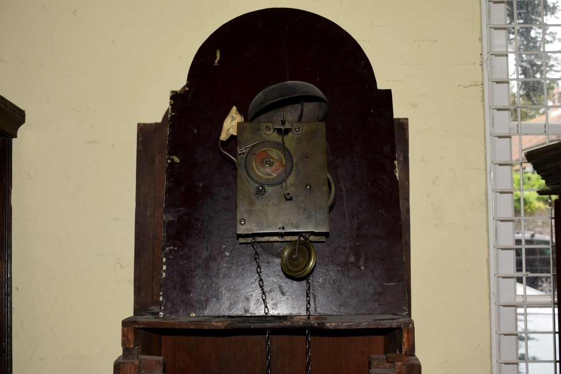 An early 19th century oak and mahogany crossbanded 30 hour longcase clock, - Image 63 of 75