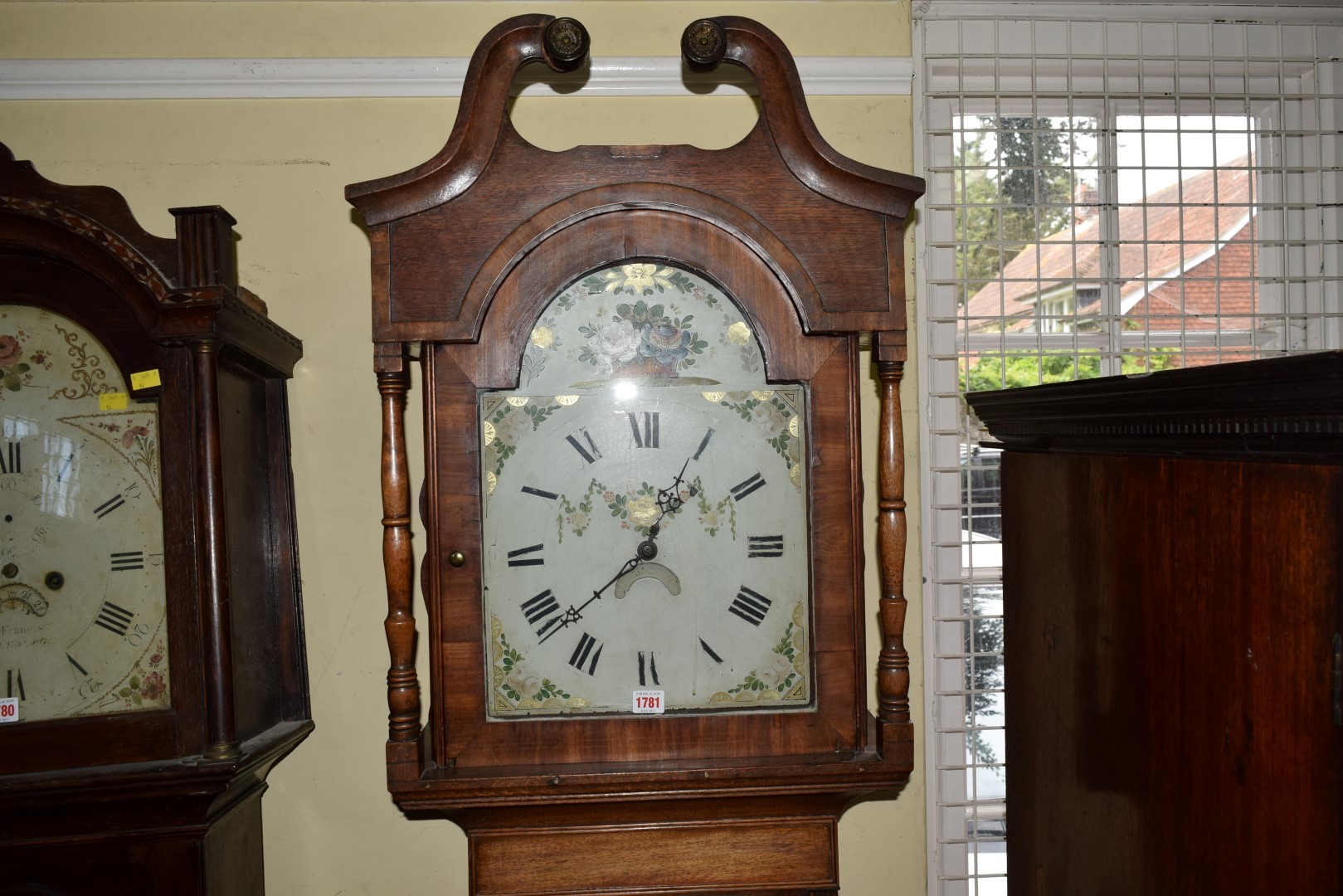 An early 19th century oak and mahogany crossbanded 30 hour longcase clock, - Image 2 of 75