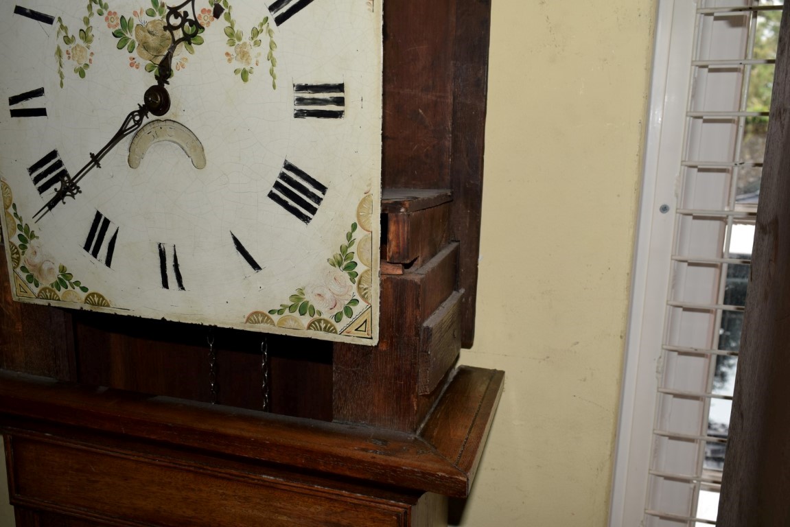 An early 19th century oak and mahogany crossbanded 30 hour longcase clock, - Image 55 of 75