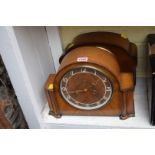 Two 1930s mantel clocks.