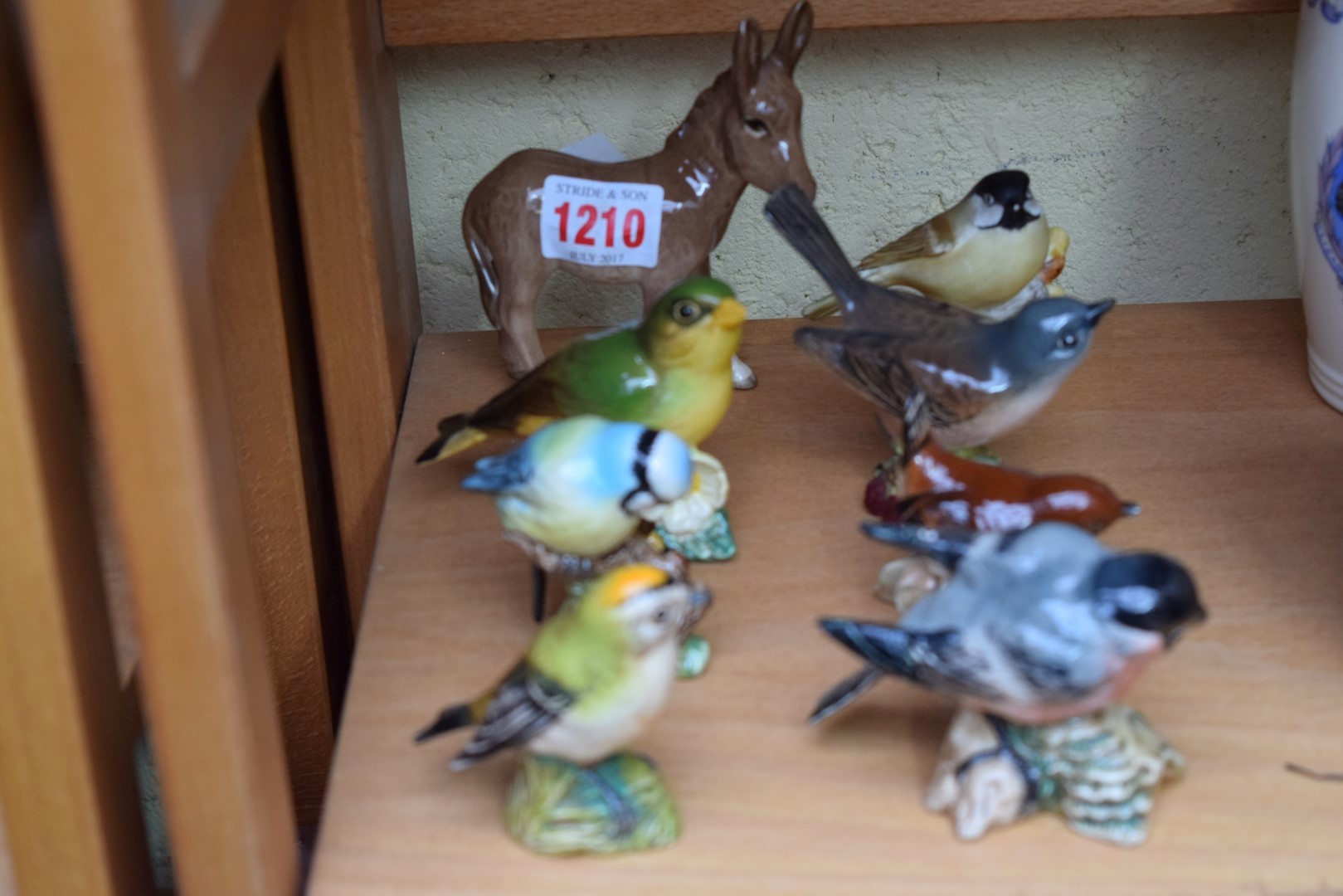 Six Beswick birds; together with a Royal Worcester bird; and a Beswick donkey. - Image 2 of 4