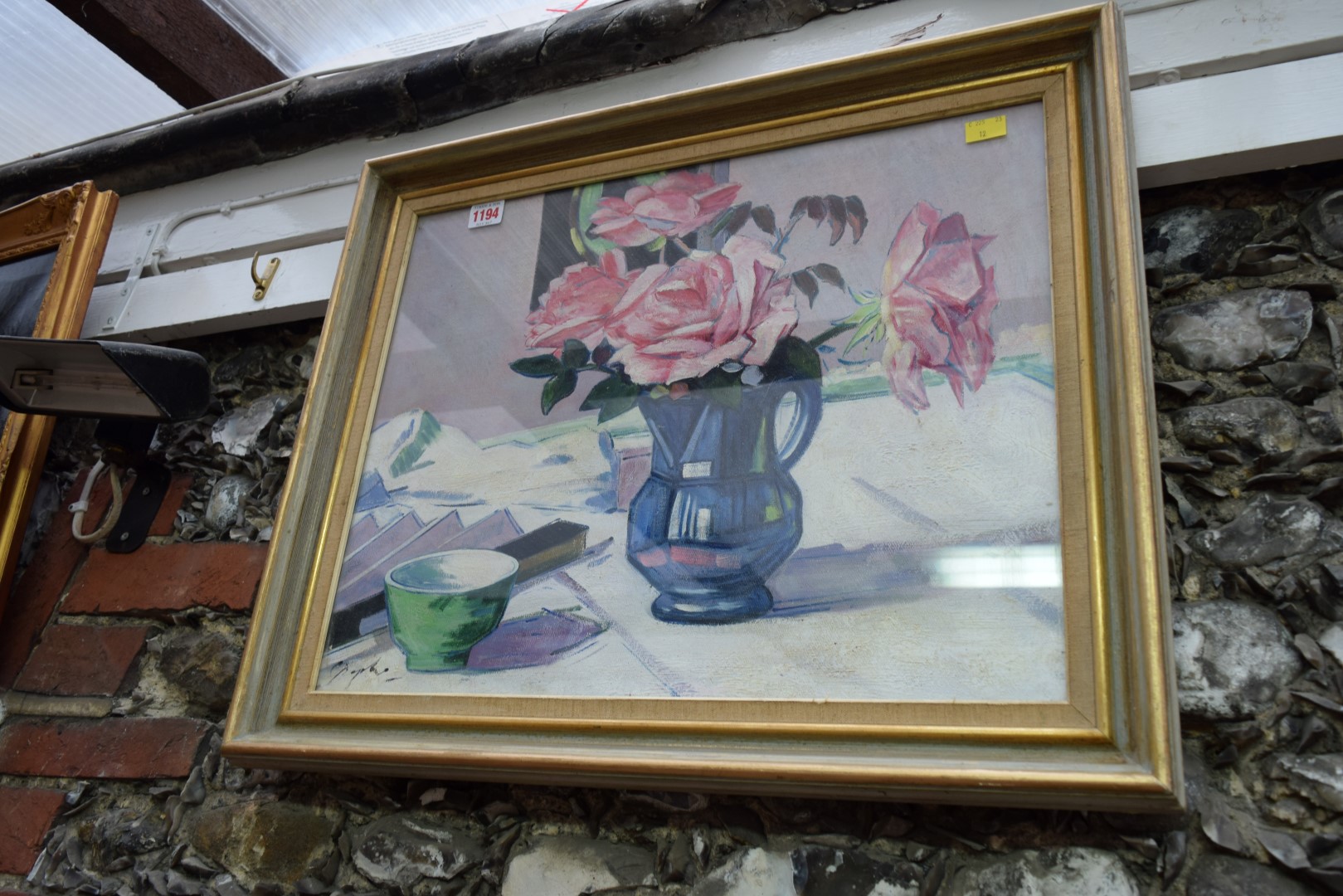 Manner of Samual John Peploe, still life flowers in a jug, bears signature, oil on canvas board,