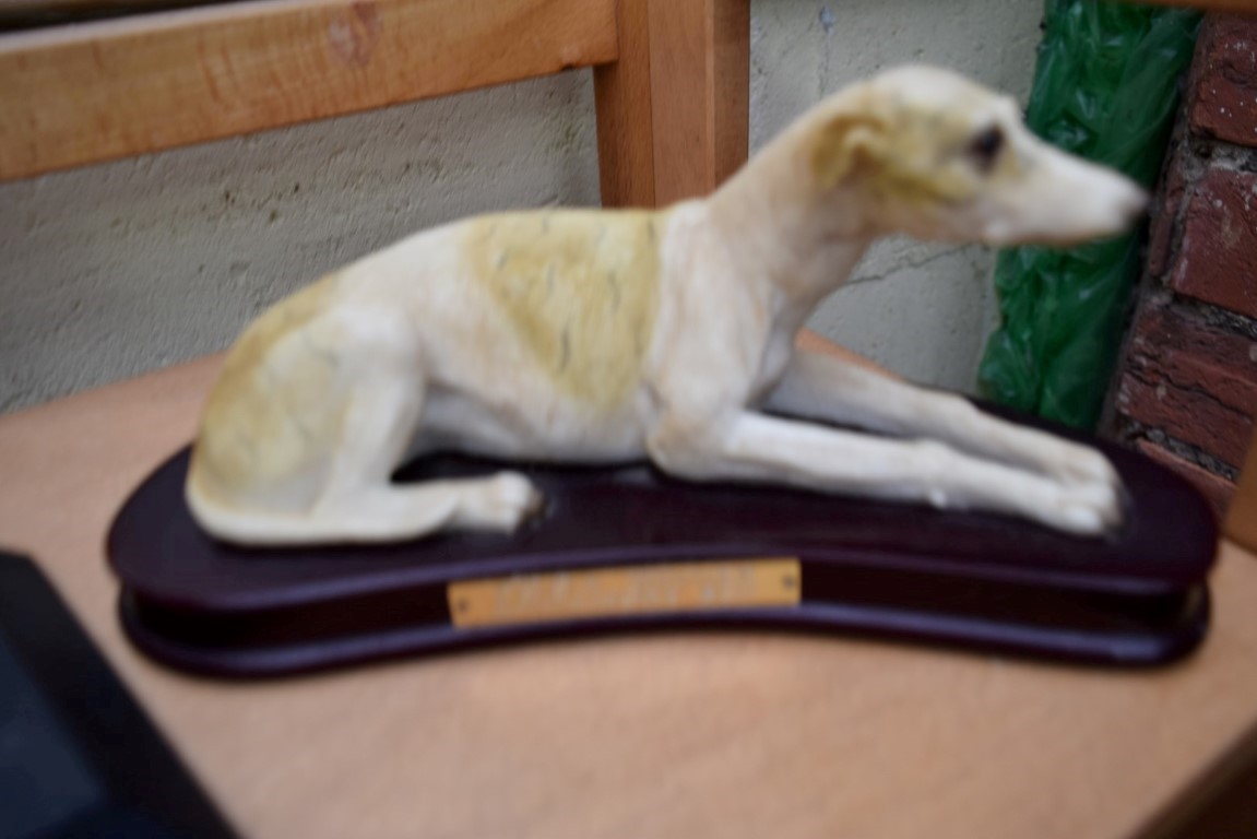 A Beswick 'Spirit of the Wind' figure; together with two other figures of dogs. - Image 15 of 16