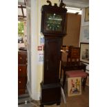 A George III mahogany 30 hour longcase clock, by Wilmshurst, Chichester,