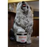 A 'Dulux' Old English Sheepdog, 32cm high.