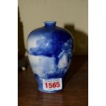 A Royal Doulton Children's Ware vase, 11cm high, (small chip to footrim).