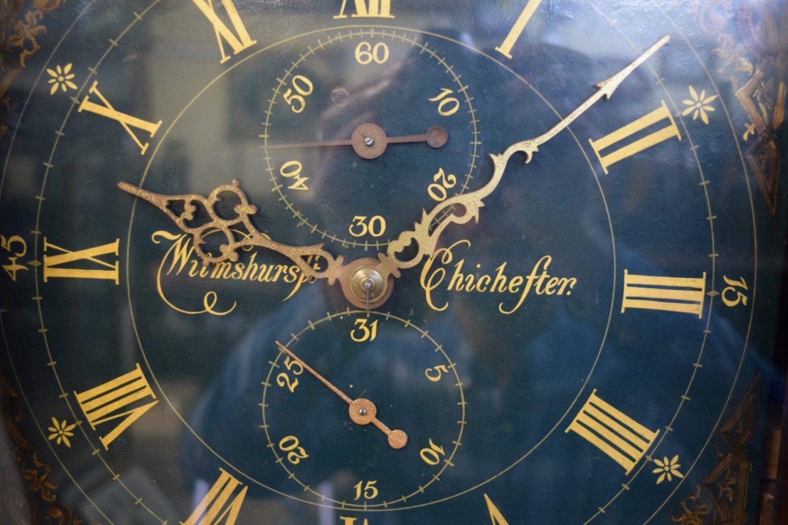 A George III mahogany 30 hour longcase clock, by Wilmshurst, Chichester, - Image 19 of 20