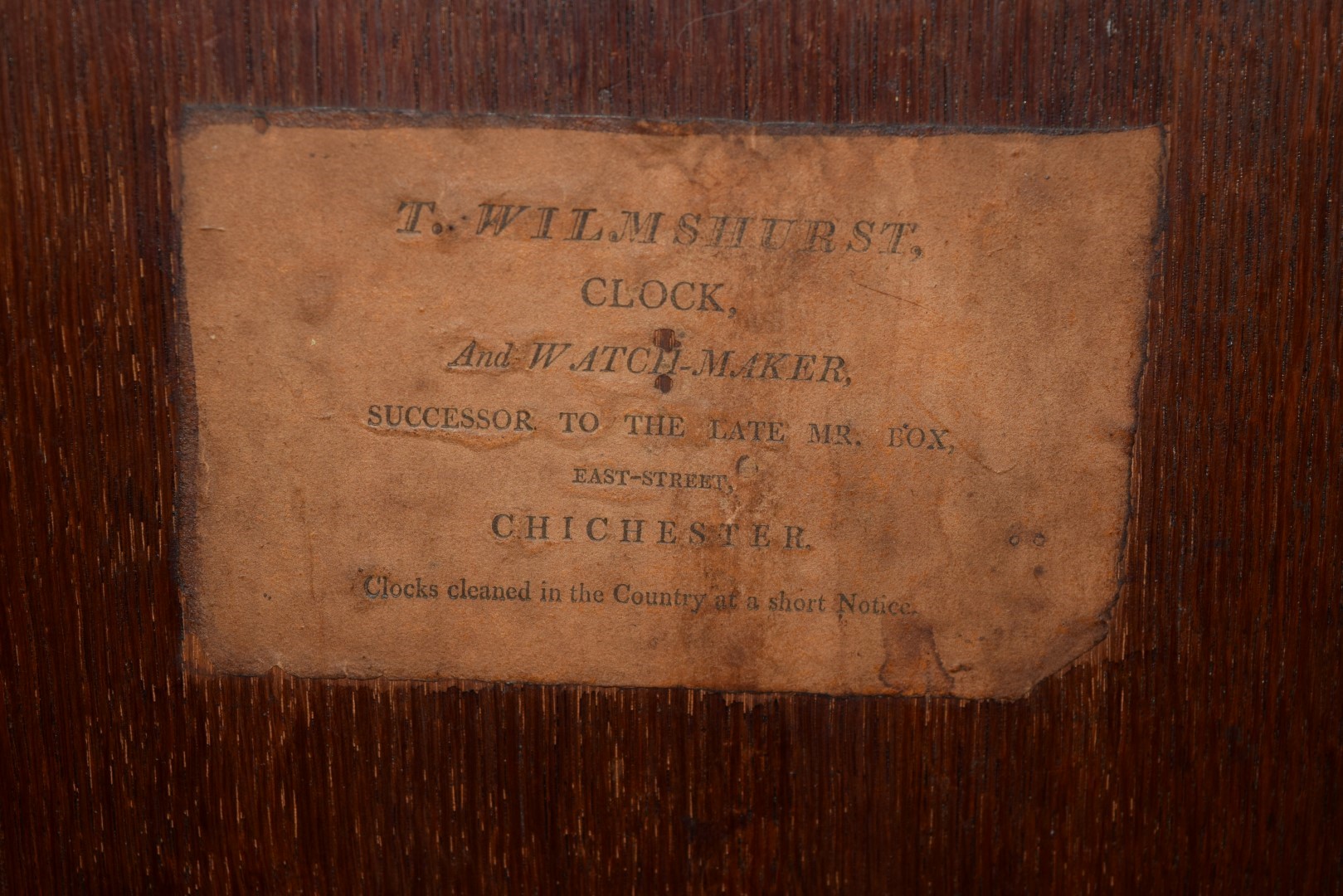 A George III mahogany 30 hour longcase clock, by Wilmshurst, Chichester, - Image 2 of 20