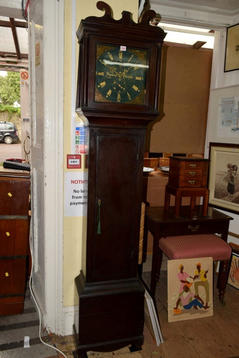A George III mahogany 30 hour longcase clock, by Wilmshurst, Chichester, - Image 11 of 20