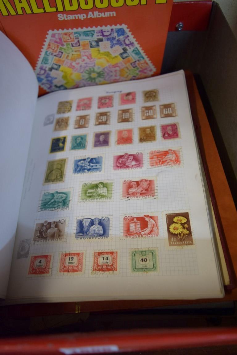 Stamps: four albums; together with a quantity of first day covers. - Image 5 of 10