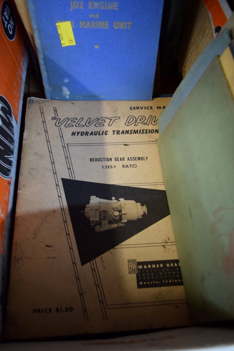 Books: a small quantity of Thorneycroft Marine Engine manuals and similar publications. - Image 8 of 8