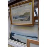 Kenneth M Sibley, 'Oban Harbour', signed and dated '80, watercolour,