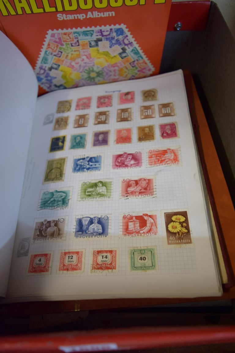 Stamps: four albums; together with a quantity of first day covers. - Image 6 of 10