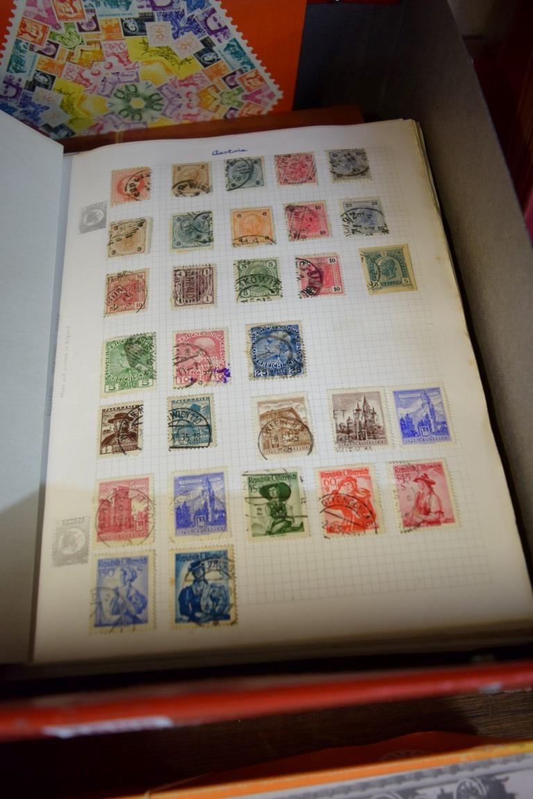 Stamps: four albums; together with a quantity of first day covers. - Image 3 of 10