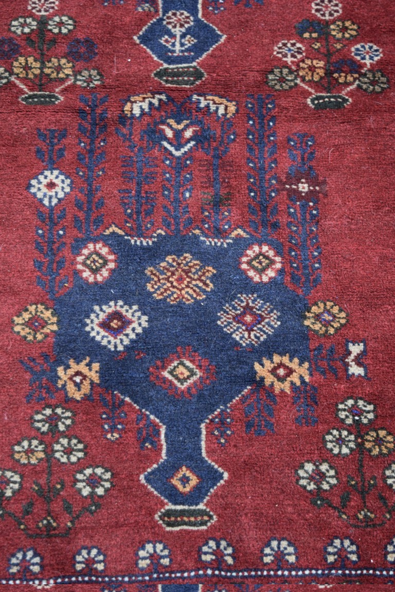 Two Pakistan rugs; together with a Pakistan Bokhara runner. - Image 9 of 10