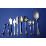 A small quantity of silver cutlery items, 170g.